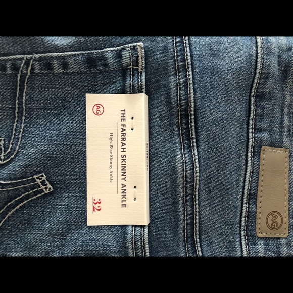 AG The Farrah Skinny Ankle High Rise MASC color - Picture 3 of 11